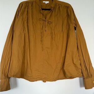 Women's Blouse with Tie Neck